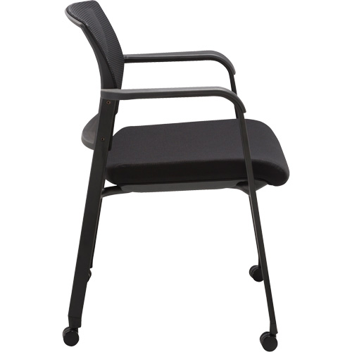 Chaise visiteur &agrave; roulettes s&eacute;rie Activ Nassau Supply