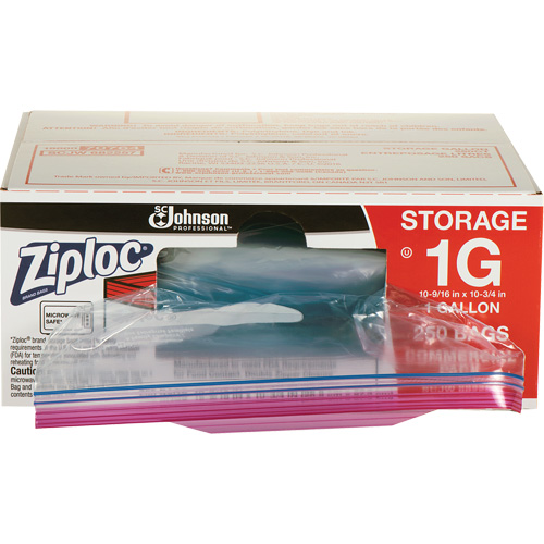 Sacs d'entreposage alimentaire &agrave; double fermeture &agrave; glissi&egrave;re de Ziploc Nassau Supply