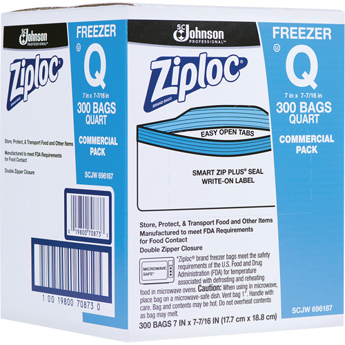 Ziploc&reg; Freezer Bags Nassau Supply