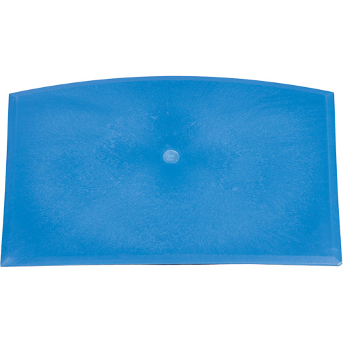 Food Hoe Head, Blue, 8" W x 11-1/4" L Nassau Supply