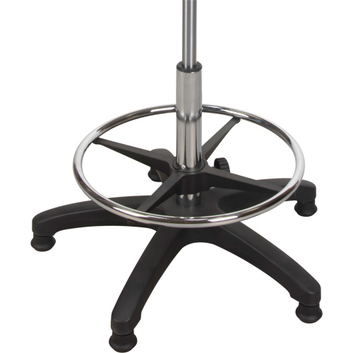 Heavy-Duty Ergonomic Stool with Adjustable Arm Rests, Stationary, Adjustable Height, 250 lbs. Capacity Nassau Supply