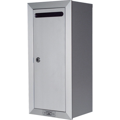 Collection Box, Surface -Mounted, 16-3/16" x 6-3/8", Aluminum Nassau Supply