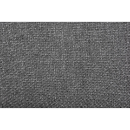 Chaise pliante de luxe en tissu rembourr&eacute;e, Acier, Gris, Capacit&eacute; 300 lb Nassau Supply