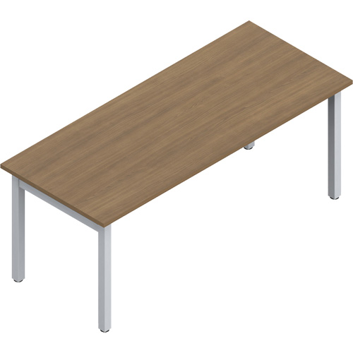 Table bureau Newland, 29-7/10" lo x 72" la x 29-3/5" h, Cerise Nassau Supply