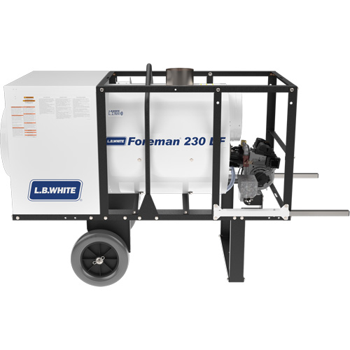 Radiateur portable &agrave; chauffage indirect Foreman 230, Chaleur radiante, Gaz naturel, 230000 BTU/H Nassau Supply