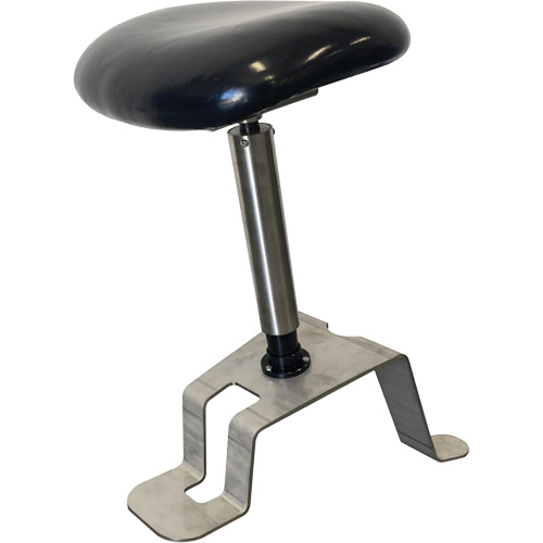Tabouret assis-debout TA200, Vinyle, Noir, Capacit&eacute; 280 lb Nassau Supply