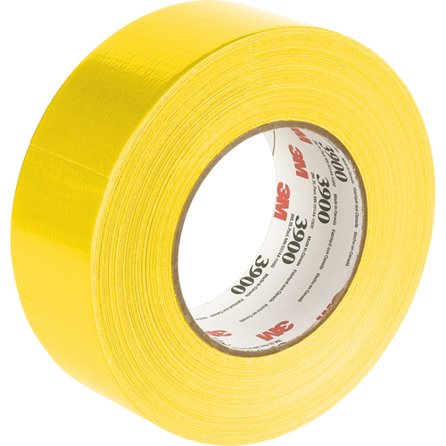 3900 Multi-Purpose Duct Tape, 8 mils, Yellow, 48 mm (2") x 55 m (180') Nassau Supply