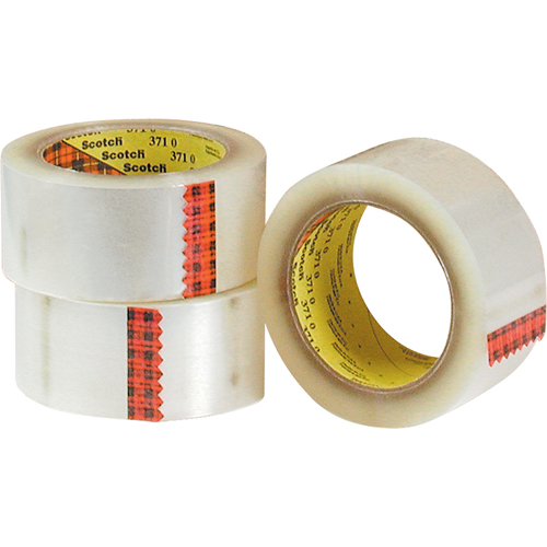 Ruban d'emballage Scotch 375, Adh&eacute;sif Thermofusible, 3,2 mils, 48 mm (1-22/25") x 50 m (164') Nassau Supply