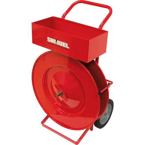 Distributeur de feuillards, Feuillard Polyester/Acier/Polypropyl&egrave;ne, Dia de noyau 16", largeur de rouleau 2,875" Nassau Supply