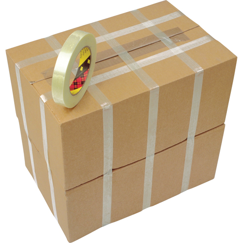 Tartan 8934 Filament Tape, 4 mils Thick, 12 mm (1/2") x 55 m (180')  Nassau Supply