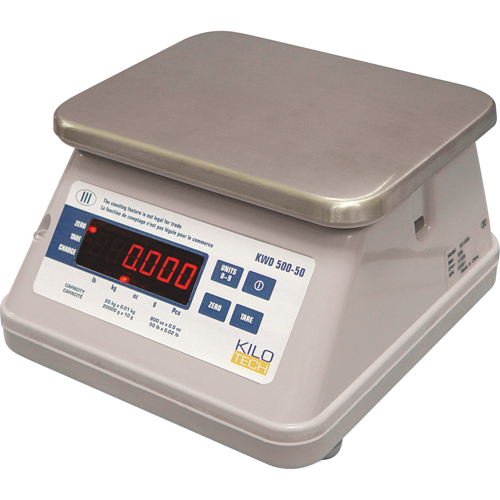Digital Bench Top Scale With Dual Display, 22 lbs. / 10 kg Cap., 0.01 lbs. / 0.005 kg Graduations Nassau Supply