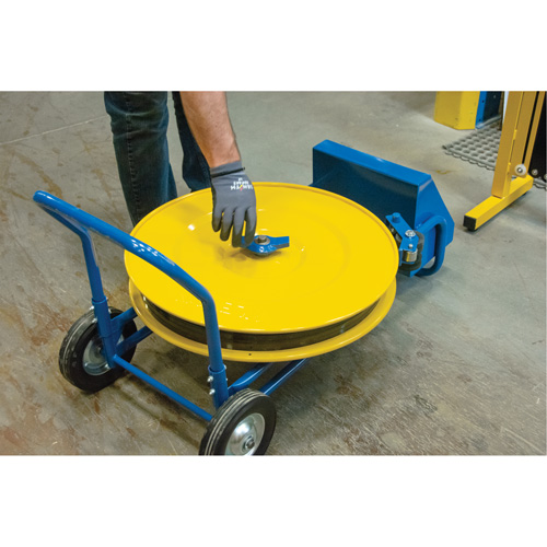 Distributeur de feuillards, Feuillard Polyester/Acier/Polypropyl&egrave;ne, Dia de noyau 16"/8", largeur de rouleau 3"/8"/6" Nassau Supply