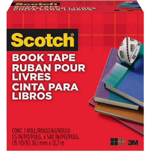 Ruban pour la r&eacute;paration de livres Scotch Nassau Supply