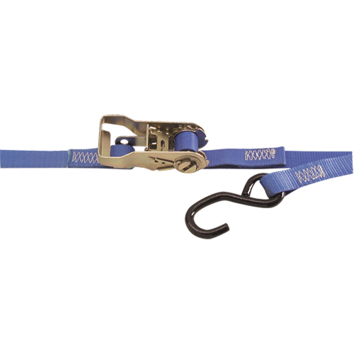 Tendeurs d'arrimage robuste, Crochet en S, 1" , 15' , Charge d'utilisation max. 500 lb (230 kg) Nassau Supply