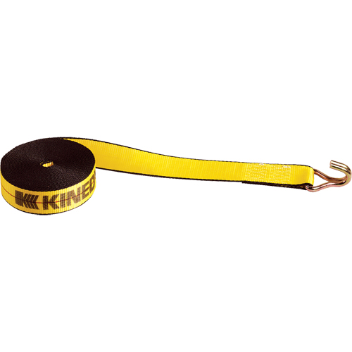 Tendeurs d'arrimage pour treuil, Crochet &agrave; fil m&eacute;tallique, 2" , 30' , Charge d'utilisation max. 1670 lb (751 kg) Nassau Supply