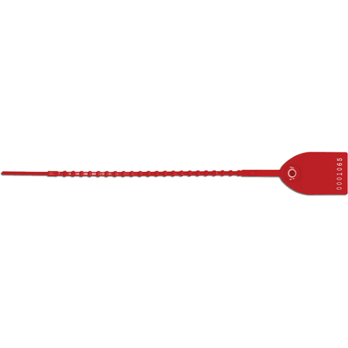 Tug-Tight Seals, 9", Plastic, Pull-Through Nassau Supply
