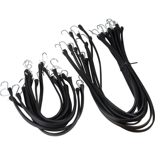 Ensembles d'attaches en caoutchouc, 21" Nassau Supply