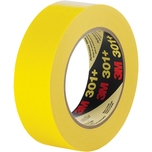 Ruban-cache performance 301+, 12 mm (1/2") x 54,8 m (180'), Jaune Nassau Supply