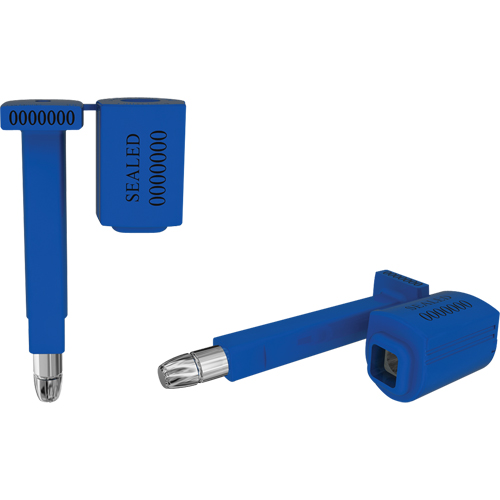 Scell&eacute;s de haute s&eacute;curit&eacute; Locktainer, 3-1/4", M&eacute;tal, Scell&eacute; &agrave; boulon Nassau Supply