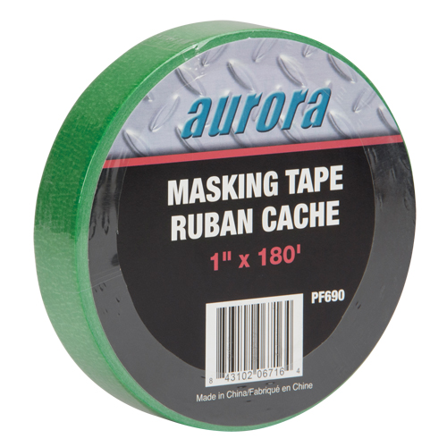 Ruban-cache pour peintres, 25 mm (1") x 55 m (180'), Vert Nassau Supply