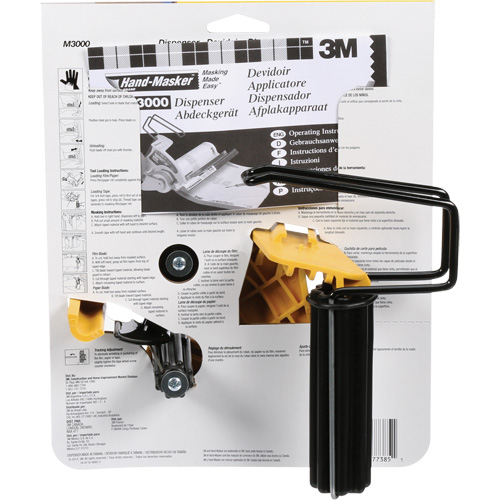 Hand Masker Dispenser, Heavy Duty, Fits Tape Width Of 51 mm (2") Nassau Supply