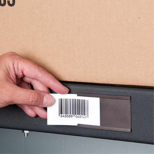 Porte-&eacute;tiquette, Magn&eacute;tique, 600" lo x 2" la Nassau Supply
