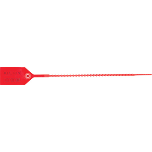 Standard-Duty Security Seal, 9", Plastic, Plastic Seal Nassau Supply