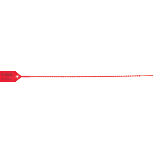 Scell&eacute; de s&eacute;curit&eacute; standard, 15", Plastique, Scell&eacute; en plastique Nassau Supply