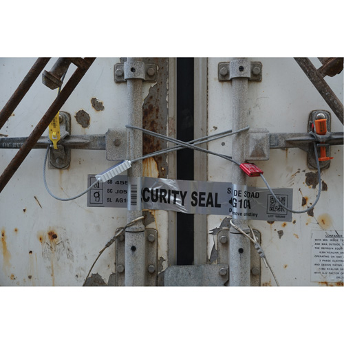 High Security Security Seal, 12", Metal, Cable Seal Nassau Supply