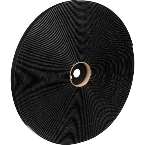 Dual Lock Reclosable Fastener, Hook & Loop, 50 yds x 1", Adhesive, Black Nassau Supply