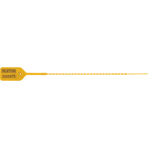 Scell&eacute; de s&eacute;curit&eacute; standard, 9", Plastique, Pousser et tirer Nassau Supply