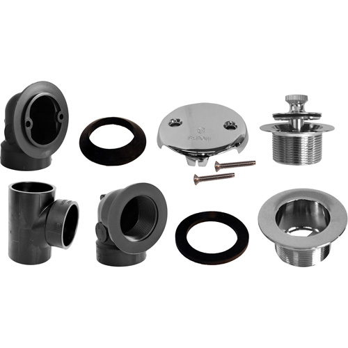 Trousse de bouchon de drain pousser et verrouiller Nassau Supply