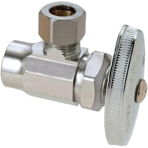 Robinet d&eacute;querre &agrave; compression nominale 1/2" BrassCraft Nassau Supply