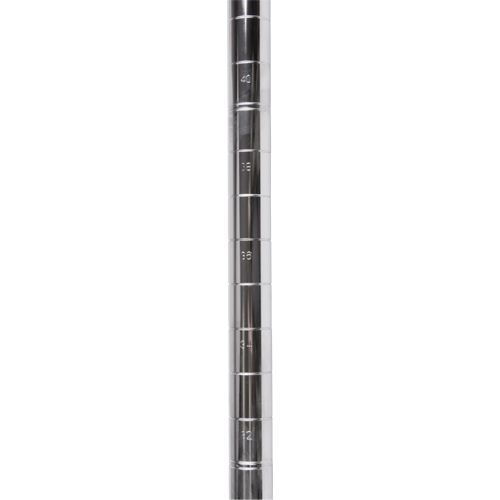 Montant pour chariot &agrave; roulettes, 62" ha Nassau Supply