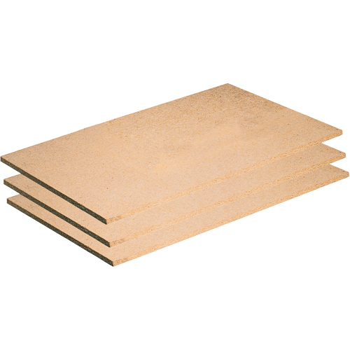 TABLETTE EN PANNEAU DE PARTICULE 5/8", 21"X84" Nassau Supply