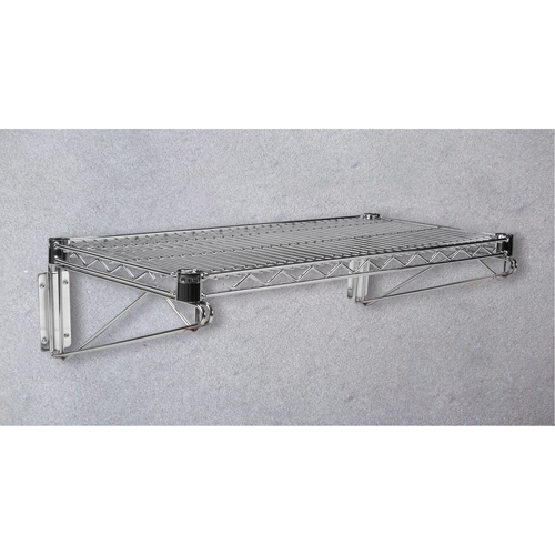 Direct Wall Mount for Chromate Wire Shelving Nassau Supply