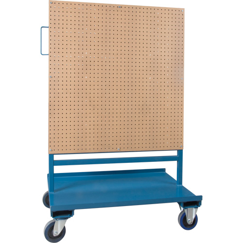 Support combin&eacute; bac/panneau perfor&eacute;, &agrave; deux c&ocirc;t&eacute;s, 38" la x 24-1/2" p x 55" h Nassau Supply