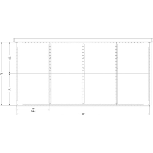 Cabinet d'entreposage &agrave; tiroirs int&eacute;gr&eacute; Interlok Nassau Supply
