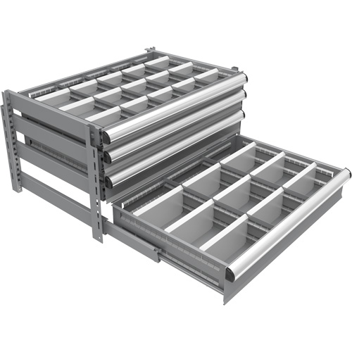 Cabinet d'entreposage &agrave; tiroirs int&eacute;gr&eacute; Interlok Nassau Supply