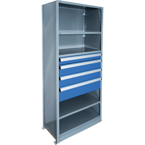 Cabinet d'entreposage &agrave; tiroirs int&eacute;gr&eacute; Interlok Nassau Supply