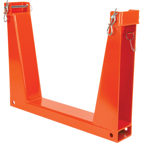 Supports en U empilables, 25" la x 4" p, Capacit&eacute; de 10 000 lb Nassau Supply