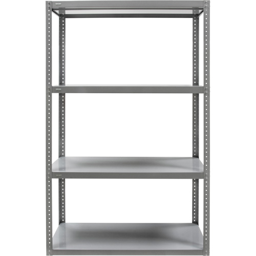 &eacute;tag&egrave;re robuste, Acier, Boulonn&eacute;, De base, 36" la x 72" h x 18" p Nassau Supply