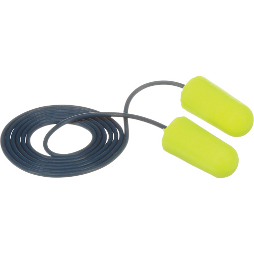 Bouchons d'oreilles d&eacute;tectables E-A-Rsoft, Avec cordon, R&eacute;gulier, Vrac - Sac en poly, NRR dB 32 Nassau Supply