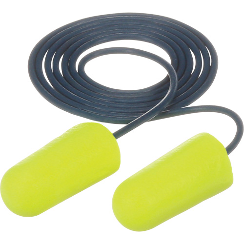 Bouchons d'oreilles d&eacute;tectables E-A-Rsoft, Avec cordon, R&eacute;gulier, Vrac - Sac en poly, NRR dB 32 Nassau Supply