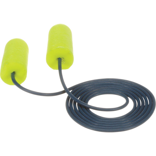 Bouchons d'oreilles d&eacute;tectables E-A-Rsoft, Avec cordon, R&eacute;gulier, Vrac - Sac en poly, NRR dB 32 Nassau Supply