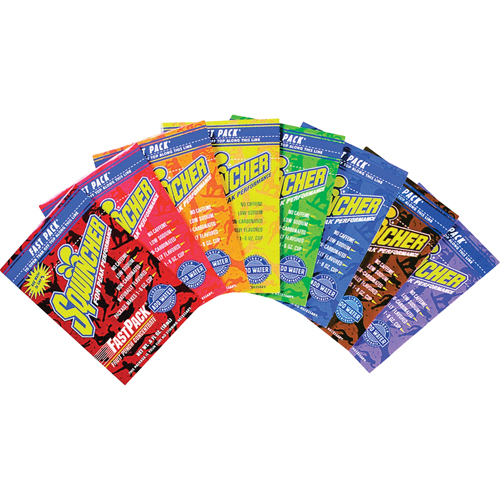 Sqwincher&reg; Boisson de r&eacute;hydratation Fast Pack, Emballage-portion, Limonade Nassau Supply