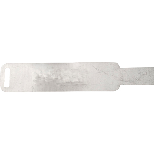 Aluminum Blank Tags, 1" W x 10" H Nassau Supply