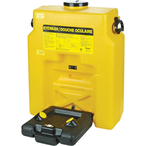 Eyewash, Gravity-Fed, 14 gal. Capacity, Meets ANSI Z358.1 Nassau Supply