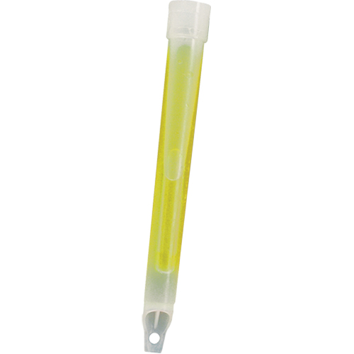 B&acirc;tons de s&eacute;curit&eacute; luminescents Cyalume 6", Jaune, Dur&eacute;e 30 min Nassau Supply