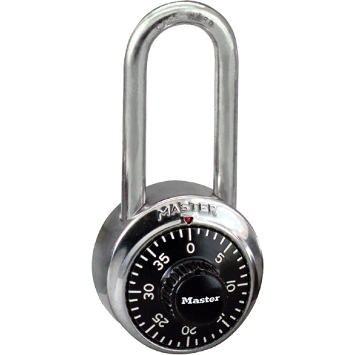 Padlock, Combination, Hardened Steel, 1-7/8" Width Nassau Supply